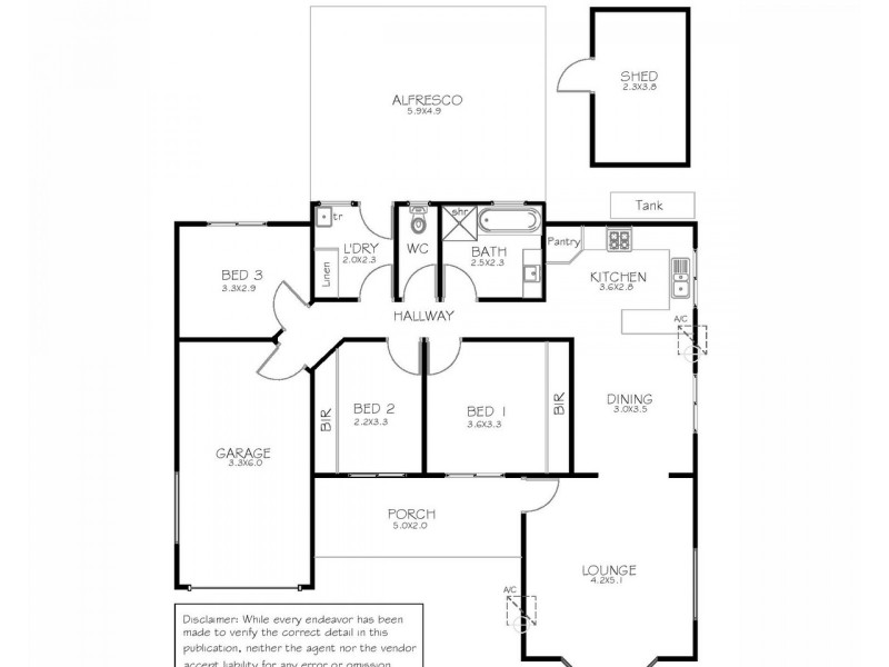 2/11 English Street, Port Lincoln SA 5606 Floorplan