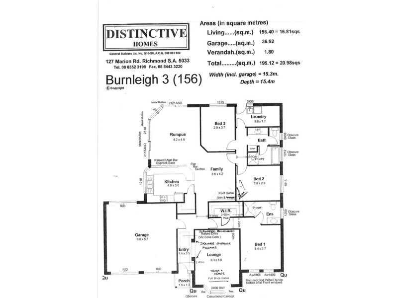 1 Jordan Court, Port Lincoln SA 5606 Floorplan