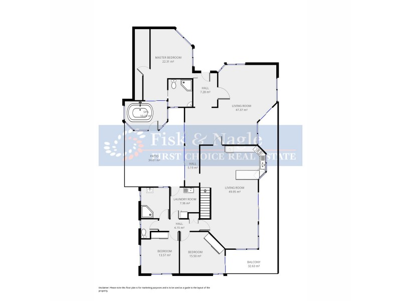 3 Otway Close, Merimbula NSW 2548 Floorplan