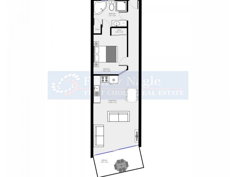 9/23 Beach Street, Merimbula NSW 2548 Floorplan