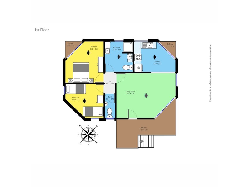 6/6 Calendo Court, Merimbula NSW 2548 Floorplan