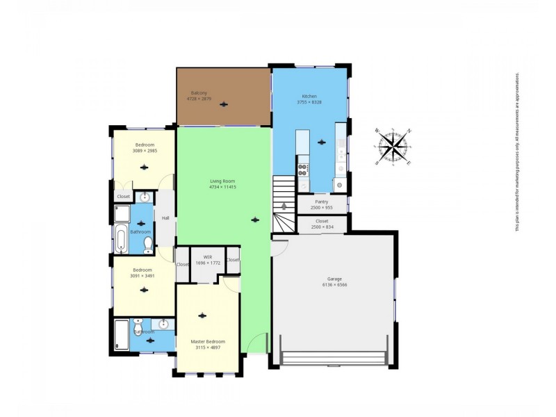 5 Hillmeads Street, Merimbula NSW 2548 Floorplan