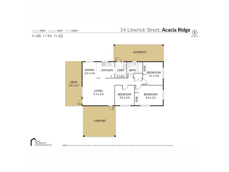 14 Limerick Street, Acacia Ridge QLD 4110 Floorplan