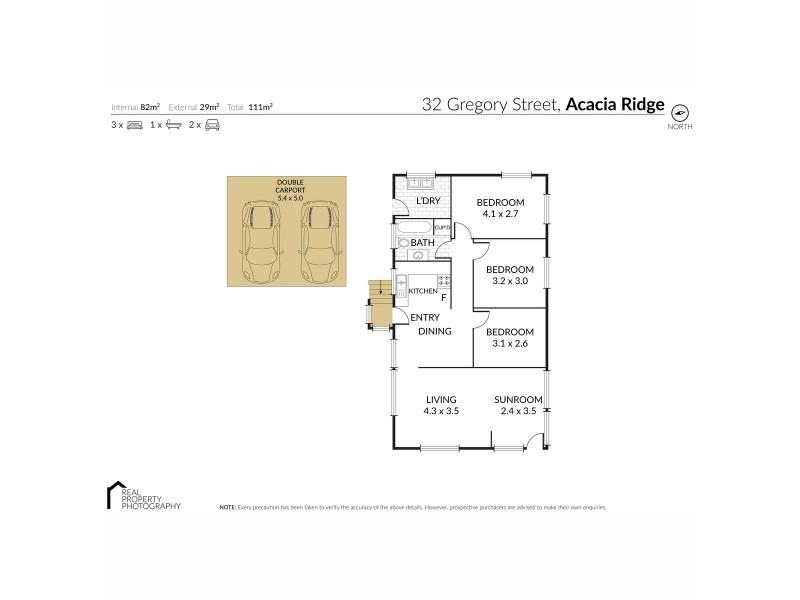 32 Gregory Street, Acacia Ridge QLD 4110 Floorplan
