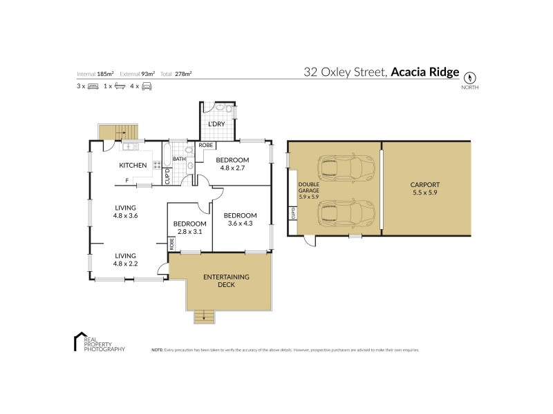 32 Oxley Street, Acacia Ridge QLD 4110 Floorplan