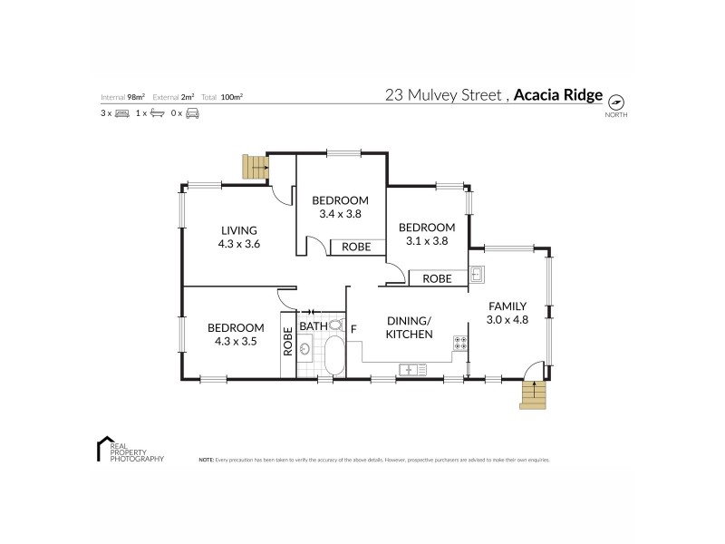 23 Mulvey Street, Acacia Ridge QLD 4110 Floorplan
