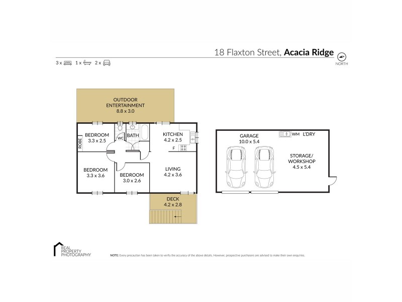 18 Flaxton Street, Acacia Ridge QLD 4110 Floorplan