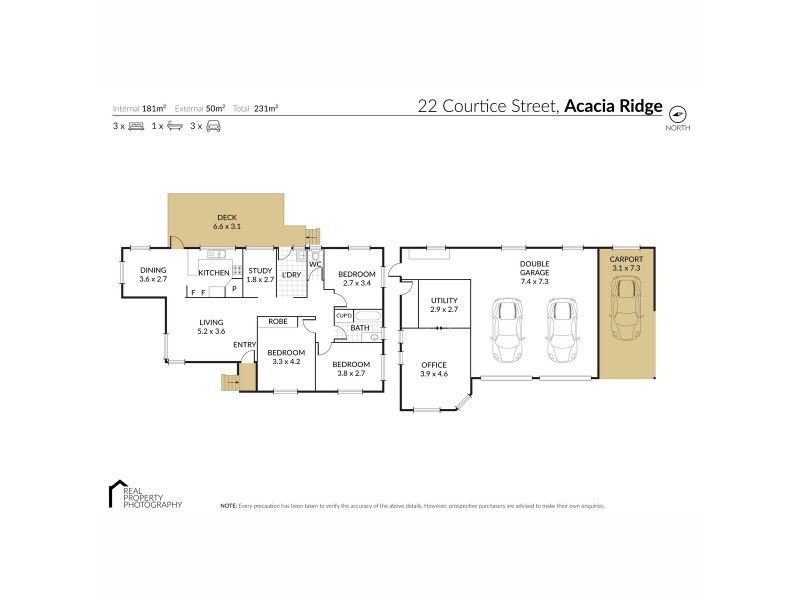 22 Courtice Street, Acacia Ridge QLD 4110 Floorplan