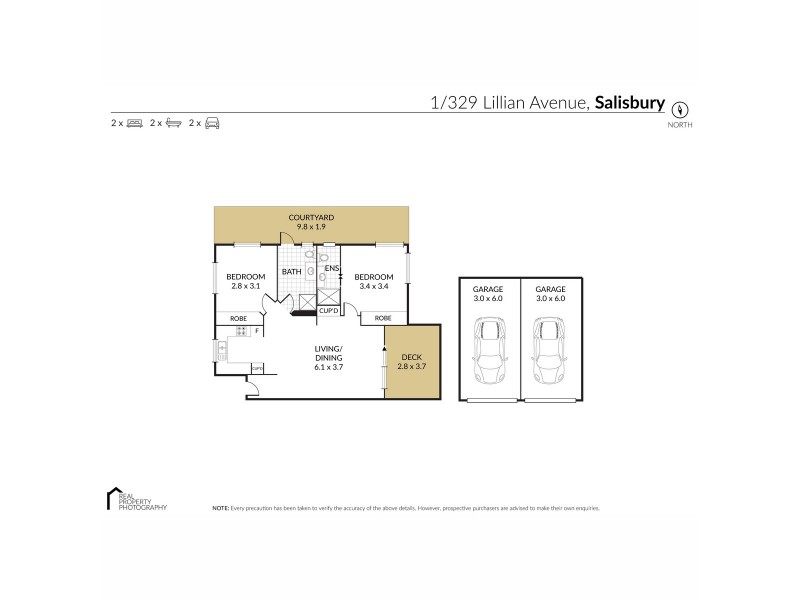 1/329 Lillian Avenue, Salisbury QLD 4107 Floorplan