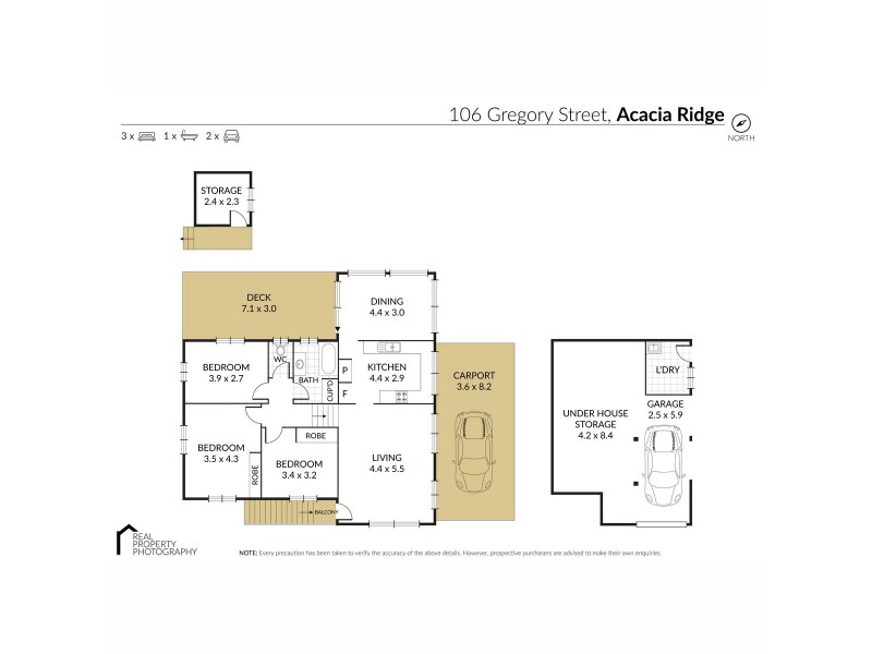 106 Gregory Street, Acacia Ridge QLD 4110 Floorplan