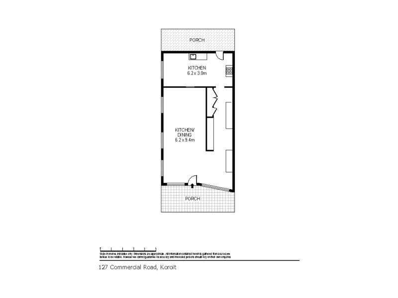 127 Commercial Road, Koroit VIC 3282 Floorplan