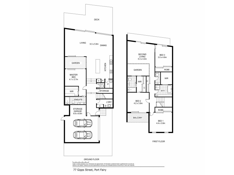 77a Gipps Street, Port Fairy VIC 3284 Floorplan