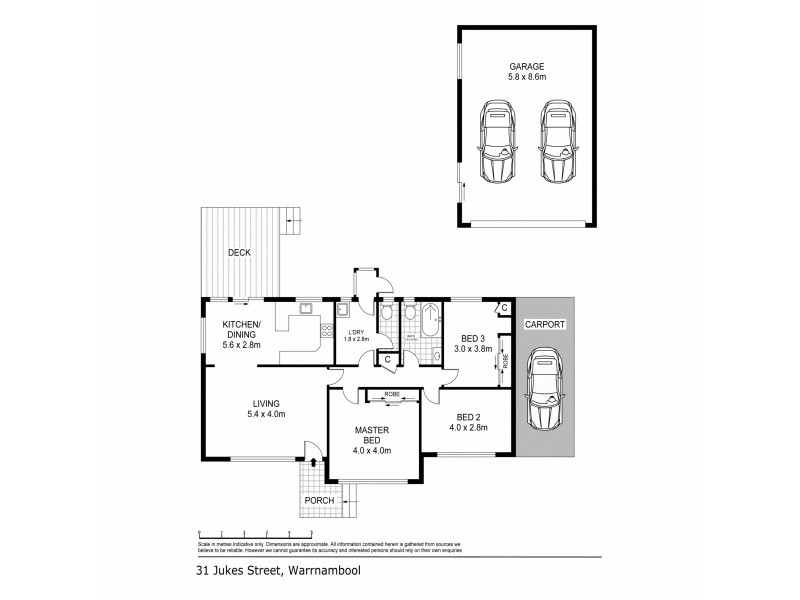 31 Jukes Street, Warrnambool VIC 3280 Floorplan