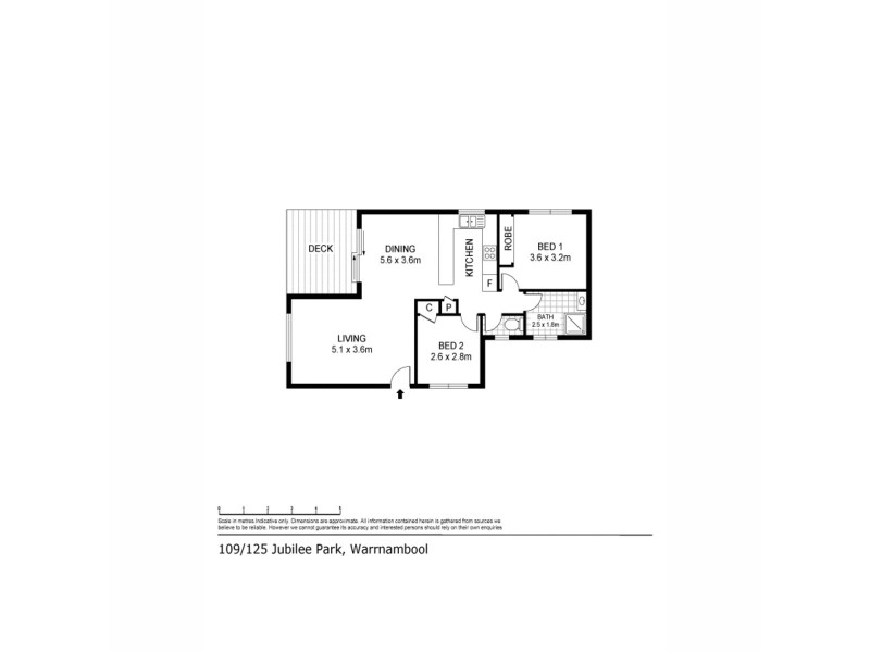 109/125 Jubilee Park Road, Warrnambool VIC 3280 Floorplan