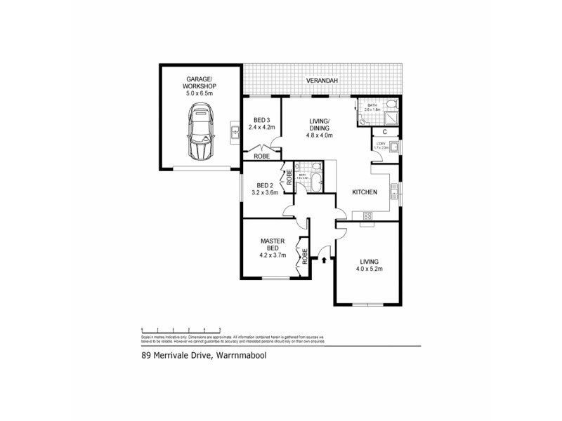89 Merrivale Drive, Warrnambool VIC 3280 Floorplan
