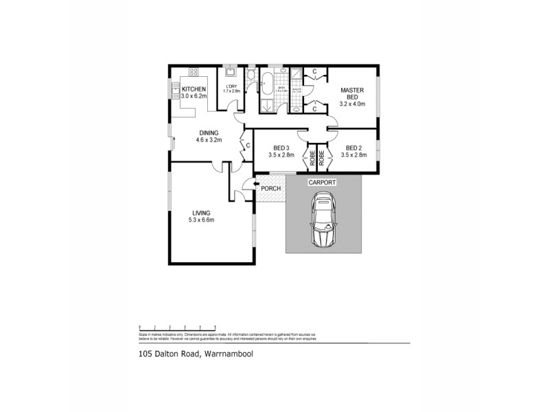 105 Daltons Road, Warrnambool VIC 3280 Floorplan