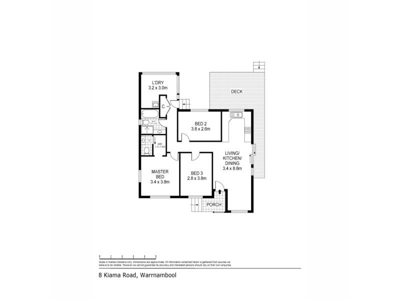 8 Kiama Avenue, Warrnambool VIC 3280 Floorplan