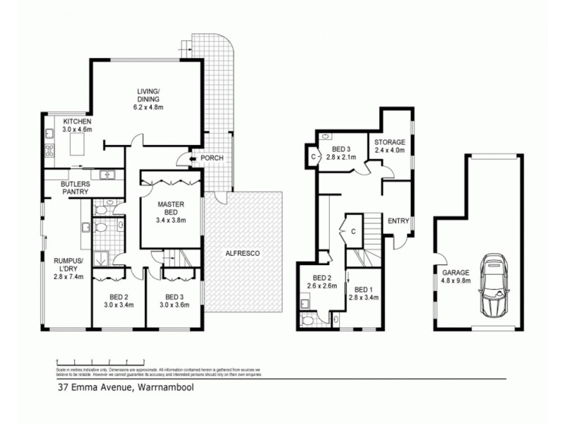 37 Emma Avenue, Warrnambool VIC 3280 Floorplan