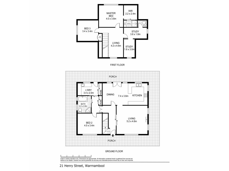 21 Henry Street, Warrnambool VIC 3280 Floorplan