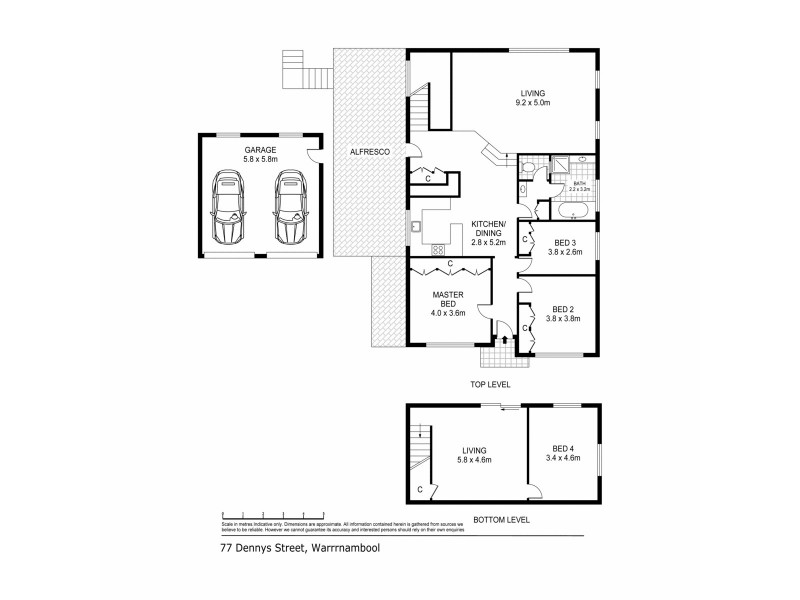 77 Denneys Street, Warrnambool VIC 3280 Floorplan