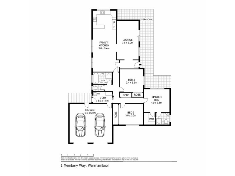 1 Membery Way, Warrnambool VIC 3280 Floorplan