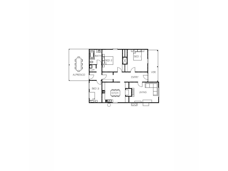49 Burke Street, Mortlake VIC 3272 Floorplan