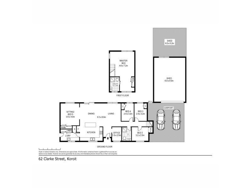 62 Clarke Street, Koroit VIC 3282 Floorplan