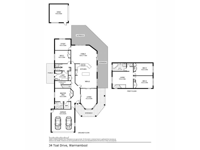 34 Toal Drive, Warrnambool VIC 3280 Floorplan