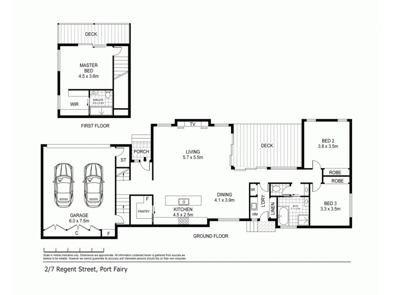 2/7 Regent Street, Port Fairy VIC 3284 Floorplan