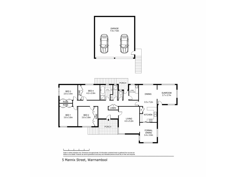 5 Mannix Street, Warrnambool VIC 3280 Floorplan