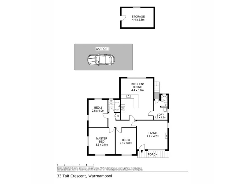 33 Tait Crescent, Warrnambool VIC 3280 Floorplan