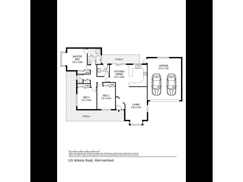 1/8 Aitkins Road, Warrnambool VIC 3280 Floorplan