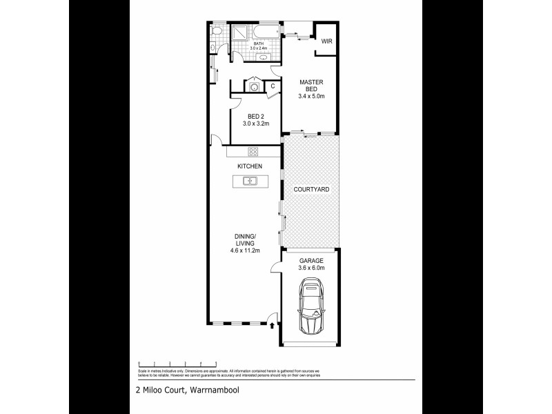 2 Milloo Place, Warrnambool VIC 3280 Floorplan