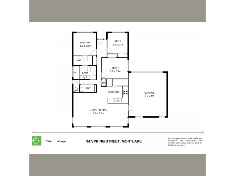 2/94 Spring Street, Mortlake VIC 3272 Floorplan