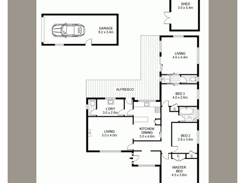 13 Elliott Street, Warrnambool VIC 3280 Floorplan