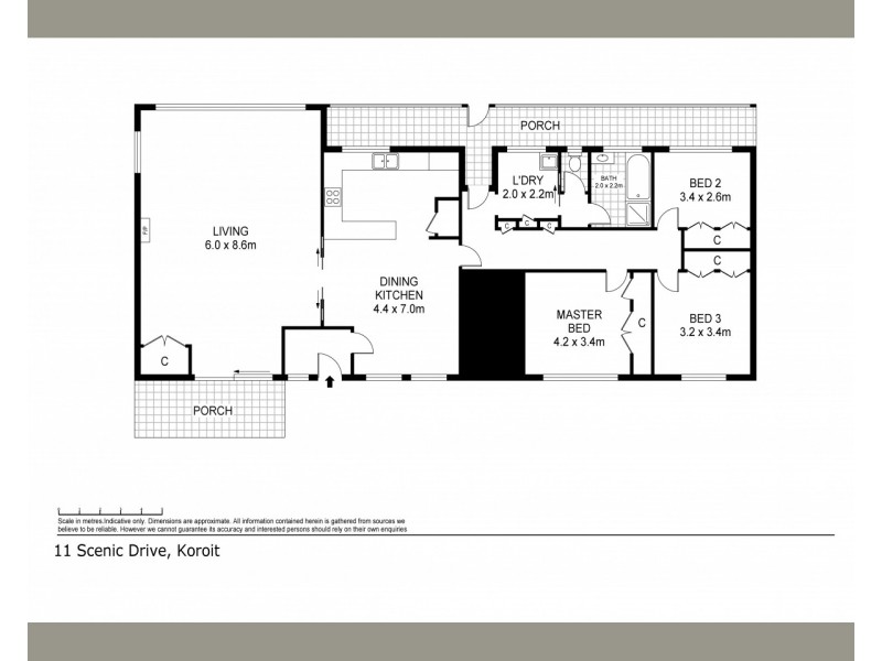 11 Scenic Drive, Koroit VIC 3282 Floorplan