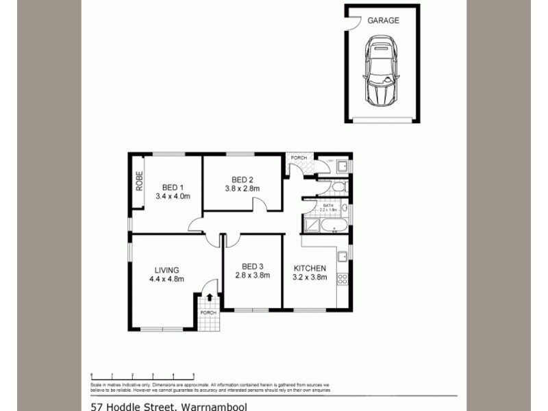 57 Hoddle Street, Warrnambool VIC 3280 Floorplan