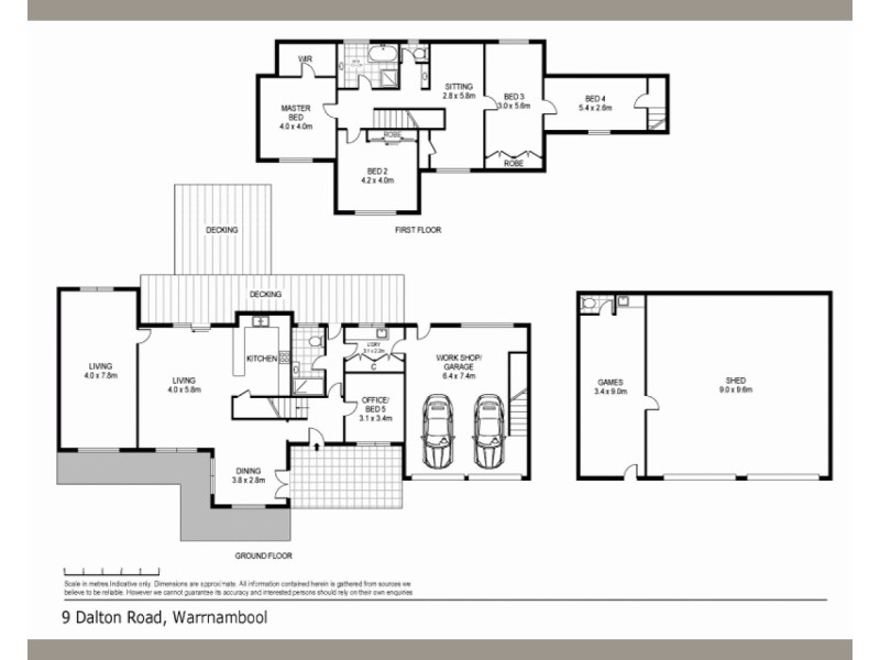 9 Daltons Road, Warrnambool VIC 3280 Floorplan