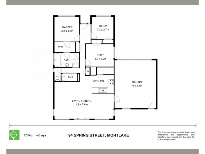 2/94 Spring Street, Mortlake VIC 3272 Floorplan
