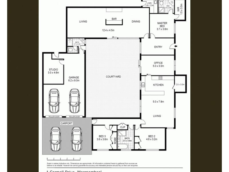 1 Carmell Drive, Warrnambool VIC 3280 Floorplan