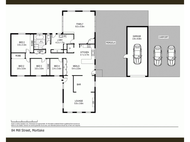 84 Mill Street, Mortlake VIC 3272 Floorplan