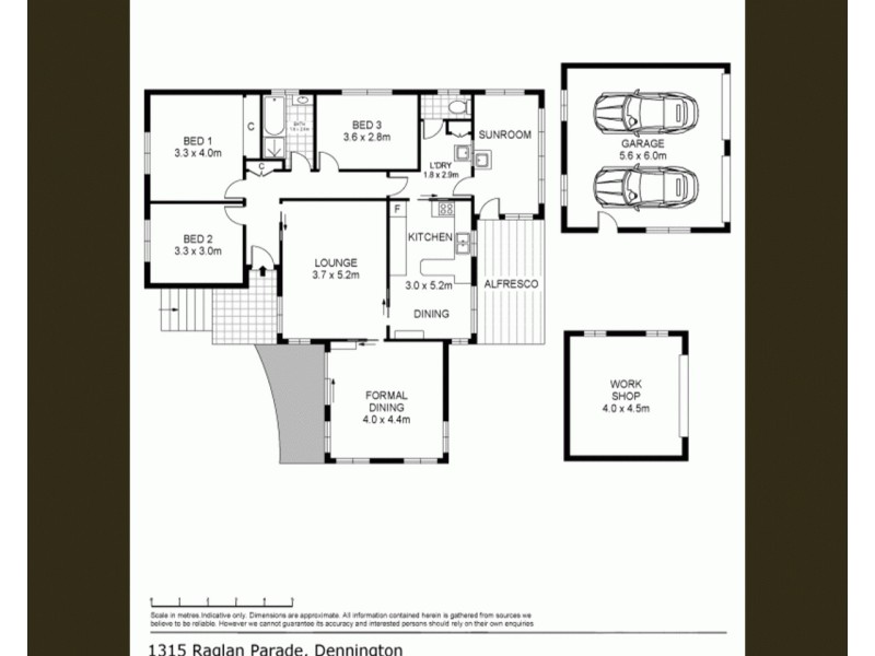 1315 Raglan Parade, Dennington VIC 3280 Floorplan