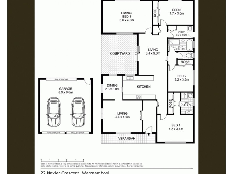 22 Nayler Crescent, Warrnambool VIC 3280 Floorplan
