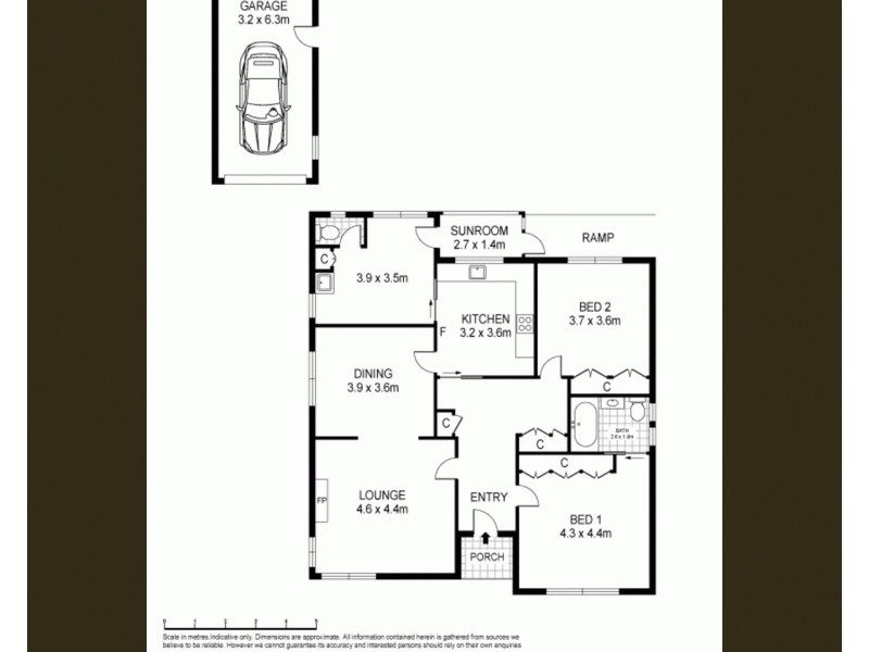 14 Walter Crescent, Warrnambool VIC 3280 Floorplan