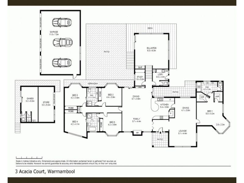 3 Acacia Court, Warrnambool VIC 3280 Floorplan