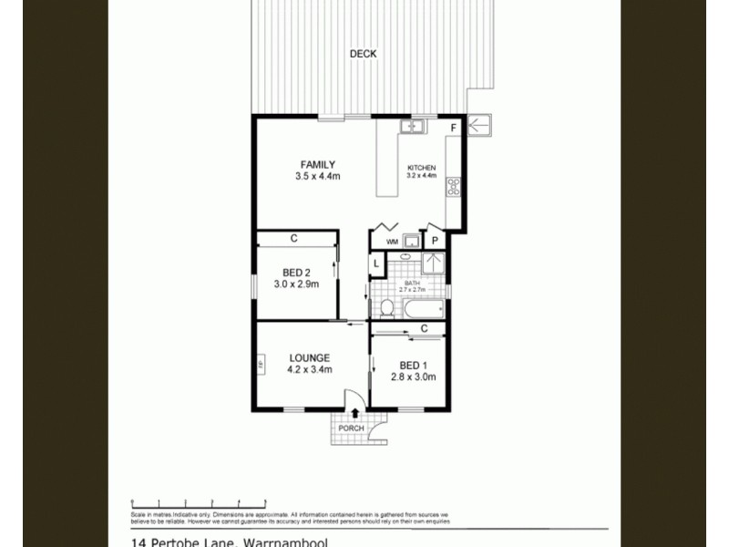 1/14 Pertobe Lane, Warrnambool VIC 3280 Floorplan