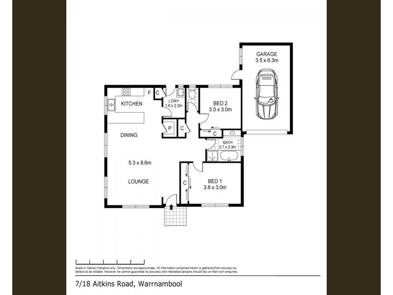 7/18 Aitkins Road, Warrnambool VIC 3280 Floorplan
