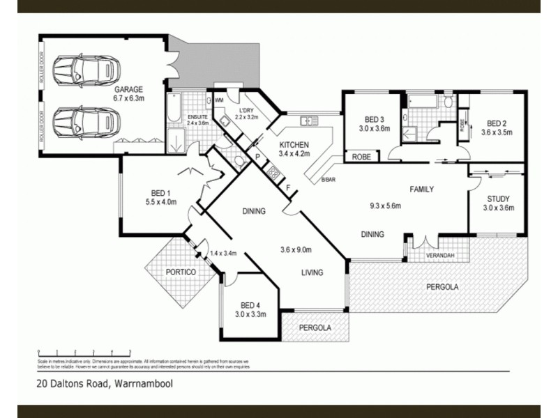 20 Daltons Road, Warrnambool VIC 3280 Floorplan