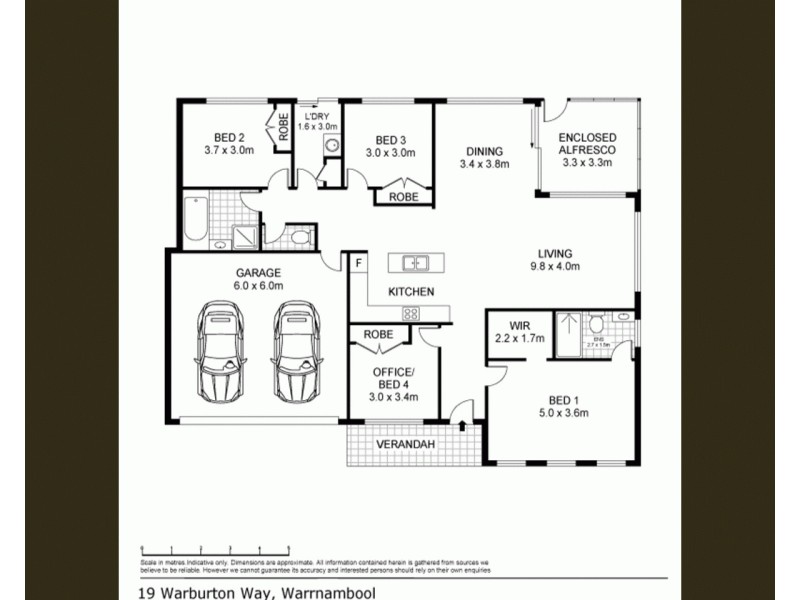 19 Warburton Way, Warrnambool VIC 3280 Floorplan
