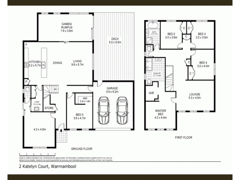 2 Katelyn Court, Warrnambool VIC 3280 Floorplan